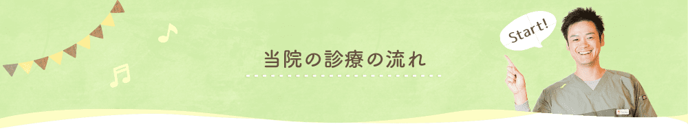 当院の診療の流れ